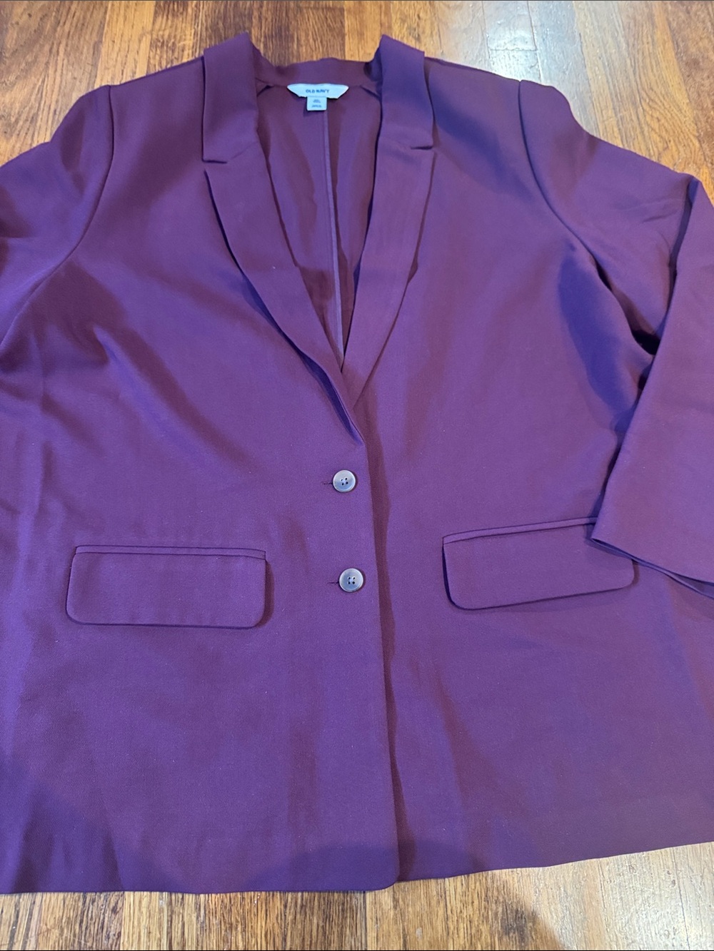 Old Navy Plum Blazer Jacket for Women - Picture 2 of 4